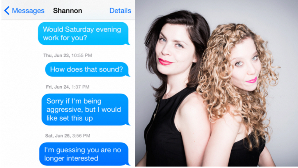 Jen Jamula & Allison Goldberg: "How to Break Up By Text"